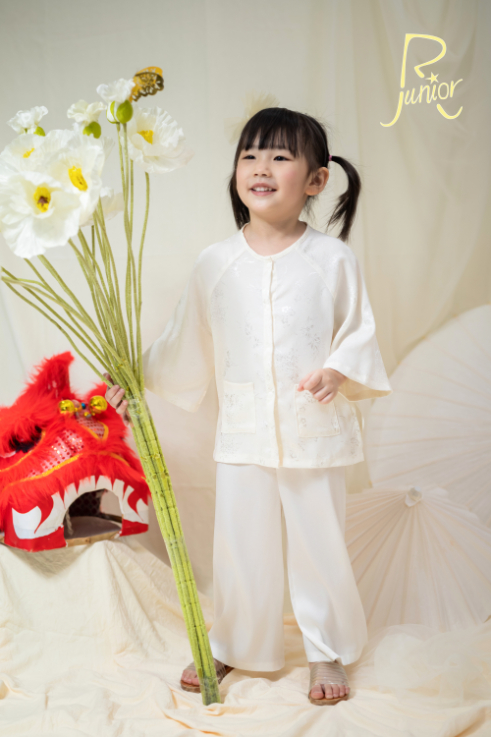 Áo BB R tơ óng dài tay