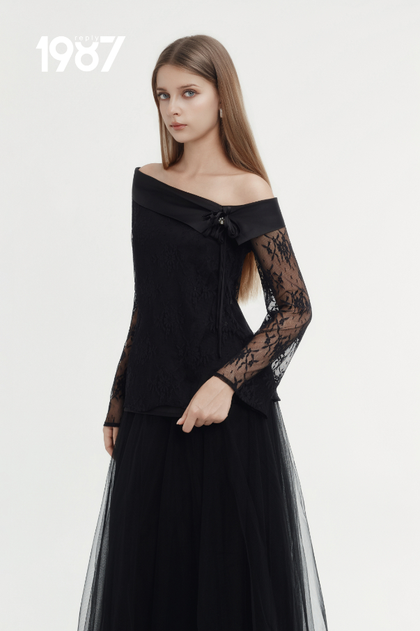 Áo Flora Lace
